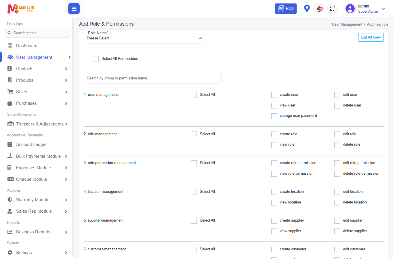 Assign permissions